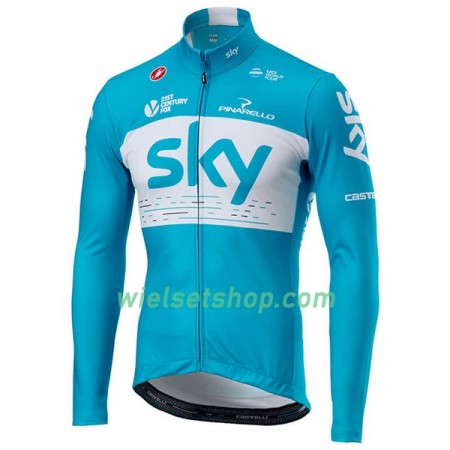 Wielershirt 2018 Team Sky N002 Lange Mouw